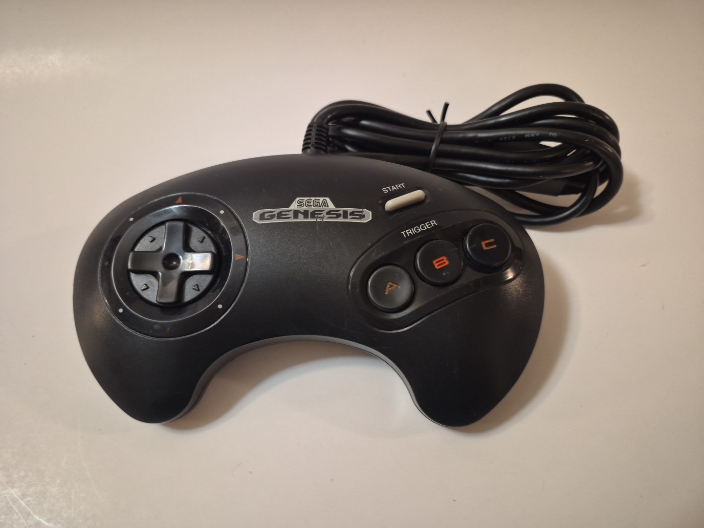 Official Sega Genesis 3-Button Controller RaRe ReD BuTToN CONTROLLER ONLY
