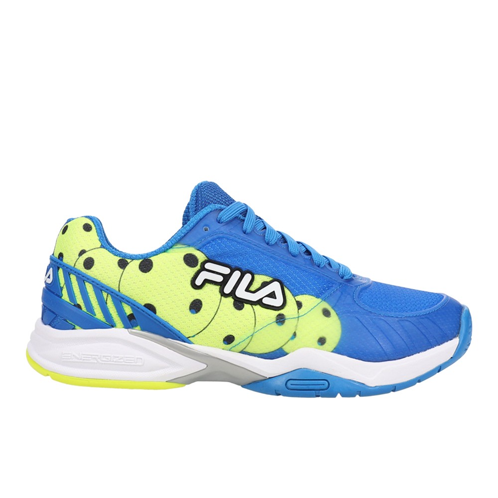 Fila Volley Zone Pickleball  Mens Blue Sneakers Athletic Shoes 1PM00598-424