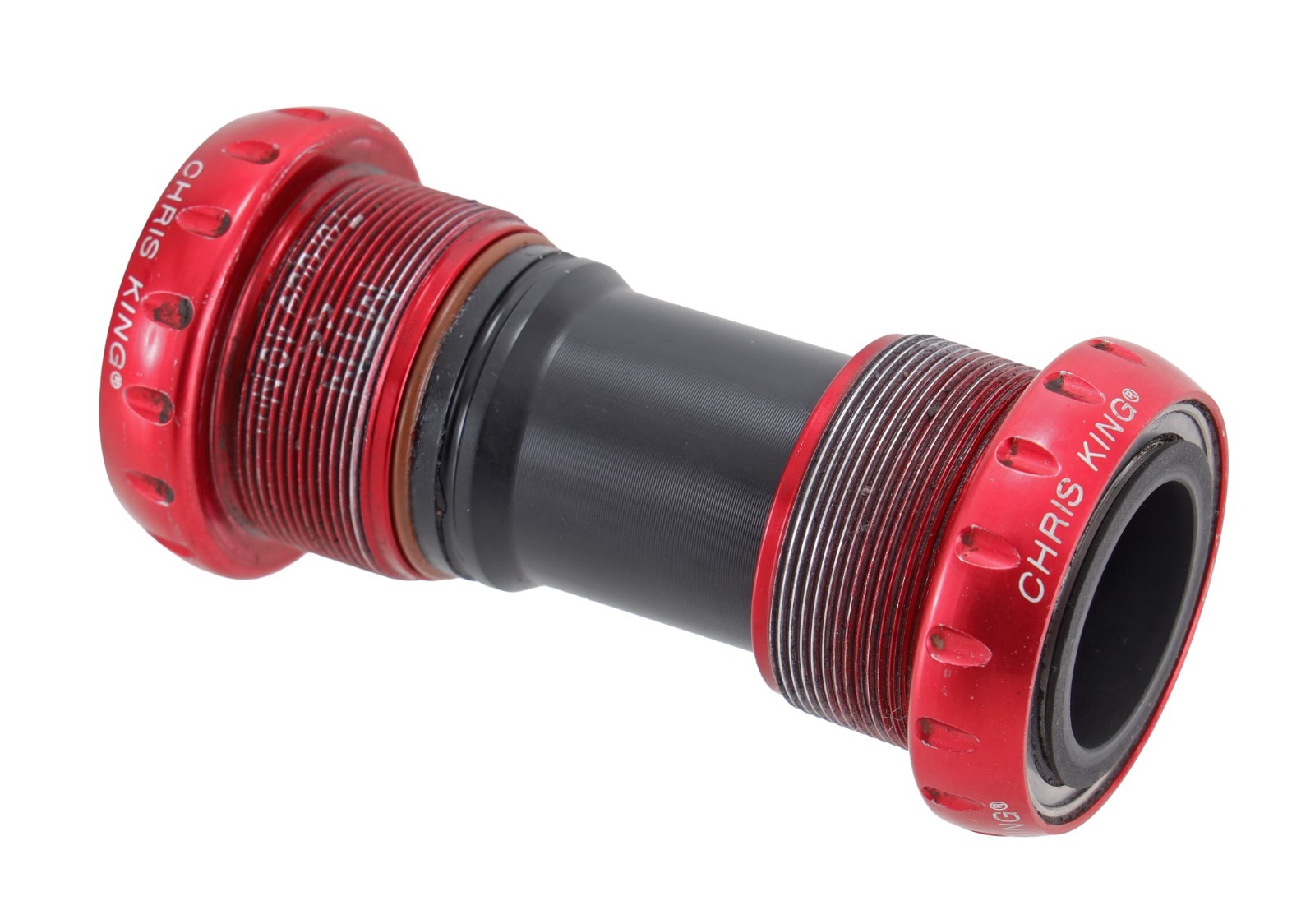 Chris King ThreadFit 24 Road Bike Bottom Bracket 68/73mm Shell Red BSA Mountain