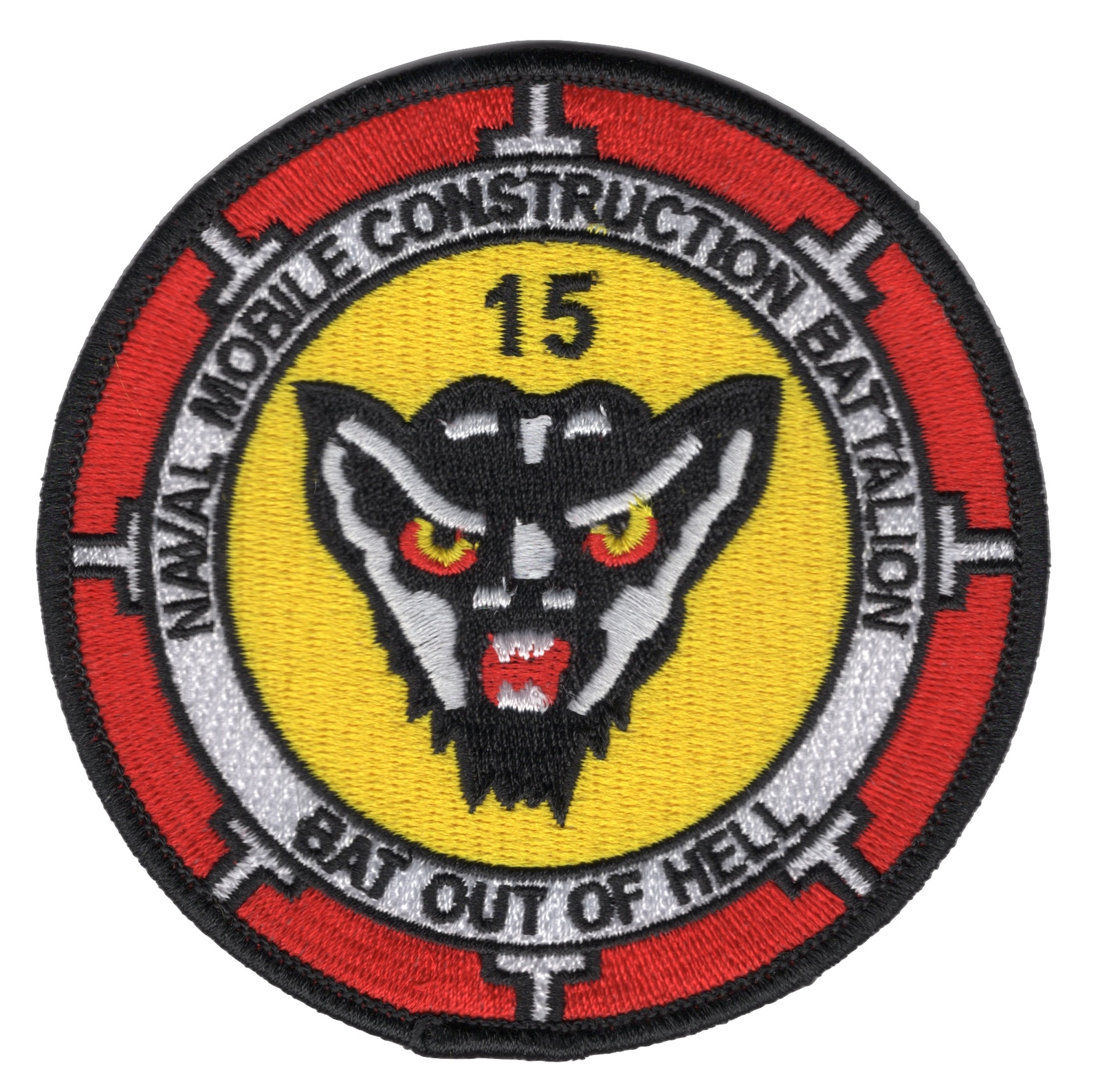 15th Mobile Construction Battalion Patch