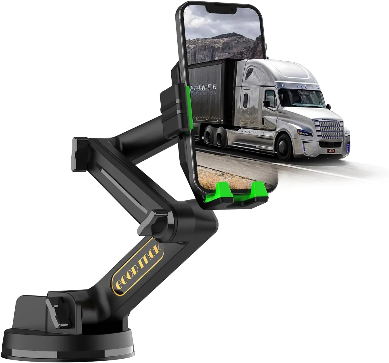 Phone Holder Mount Heavy Duty Truck Car Dashboard Windshield Long Anti-Shake