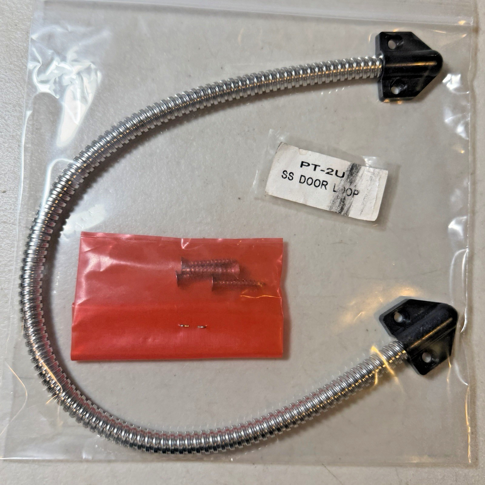 SDC PT-2U Armored Door Loop, 18" Long 1/4" ID, NEW