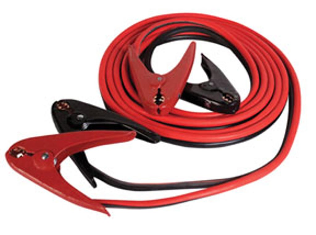 Professional Booster Cable, Extra Heavy, 4 Gauge, 600 AMP, 20ft. Parrot New!