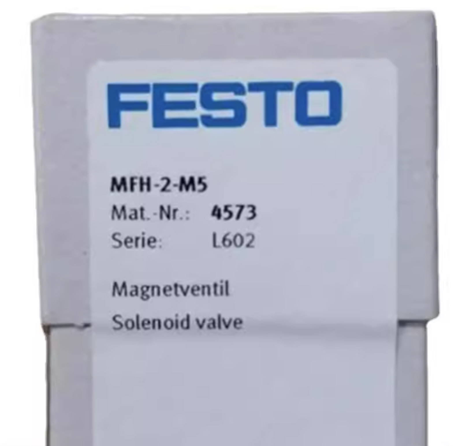 NEW FESTO MFH-2-M5 4573 Solenoid Valve