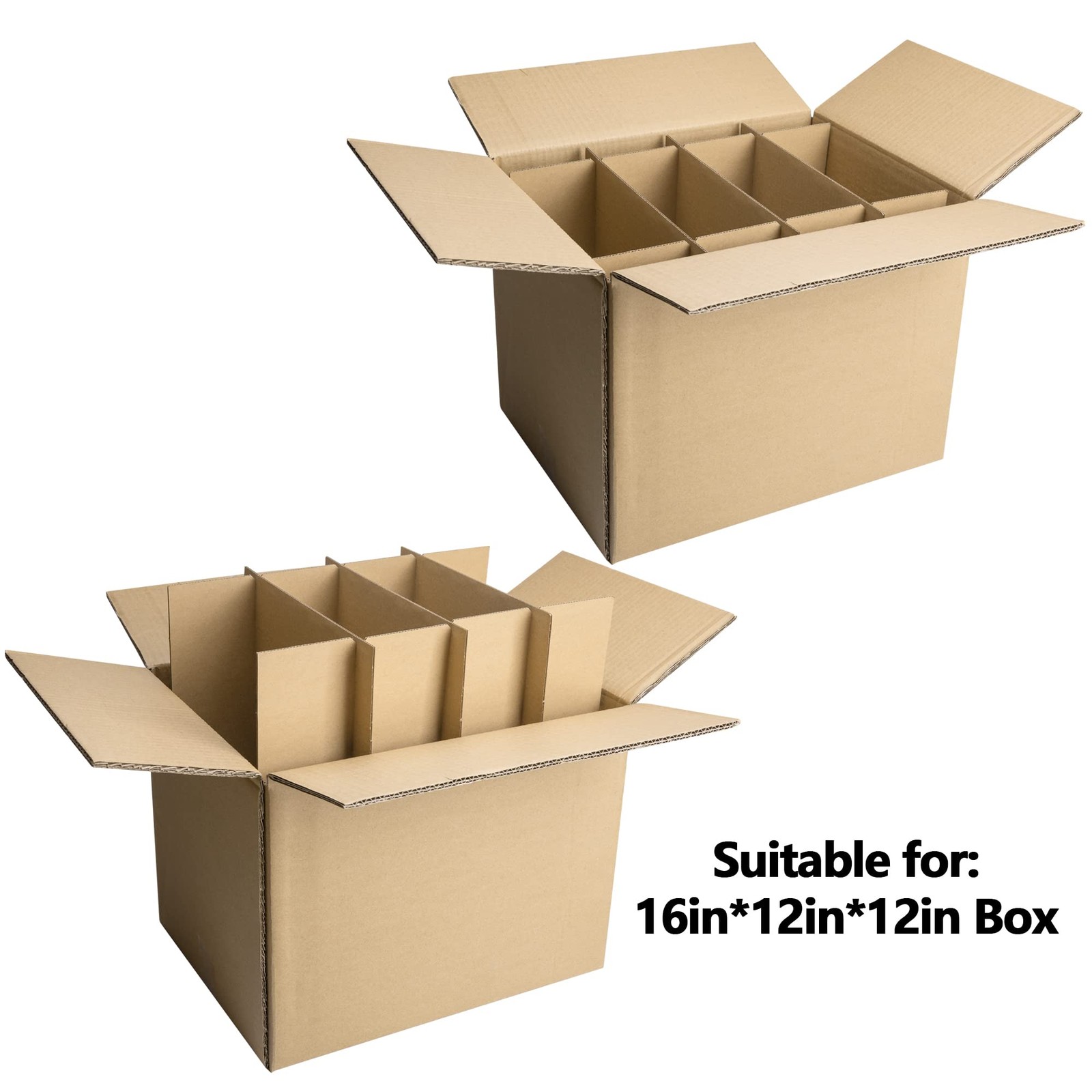4 Sets Dish Packing Kit,Glass Dividers for Moving Boxes,Kitchen Dish Pack Kit.
