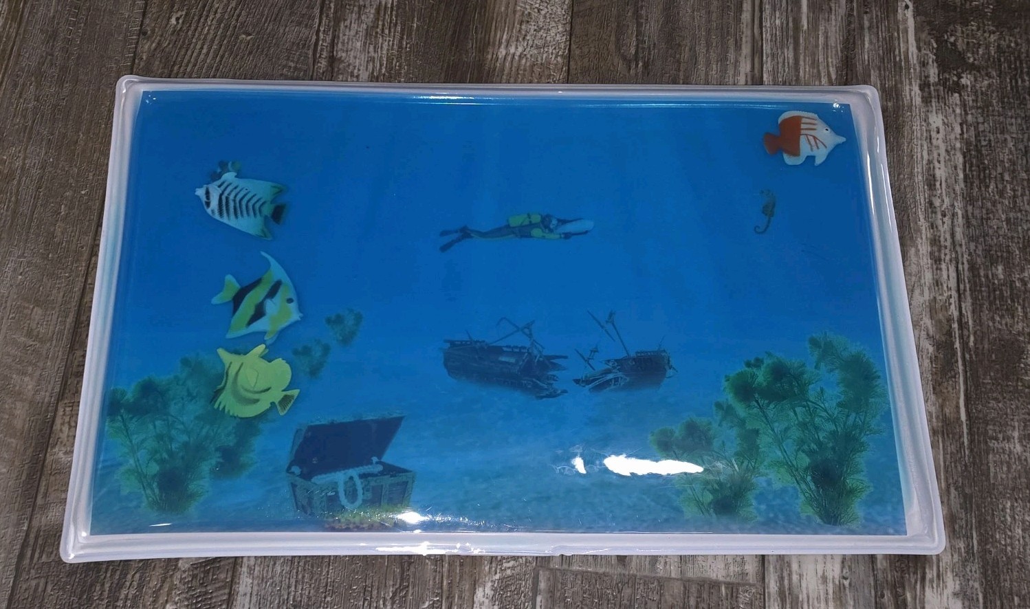 Skil-Care Gel Aquarium 912422 Sensory Gel Mat, OT, PT, Motor Skills, SPD