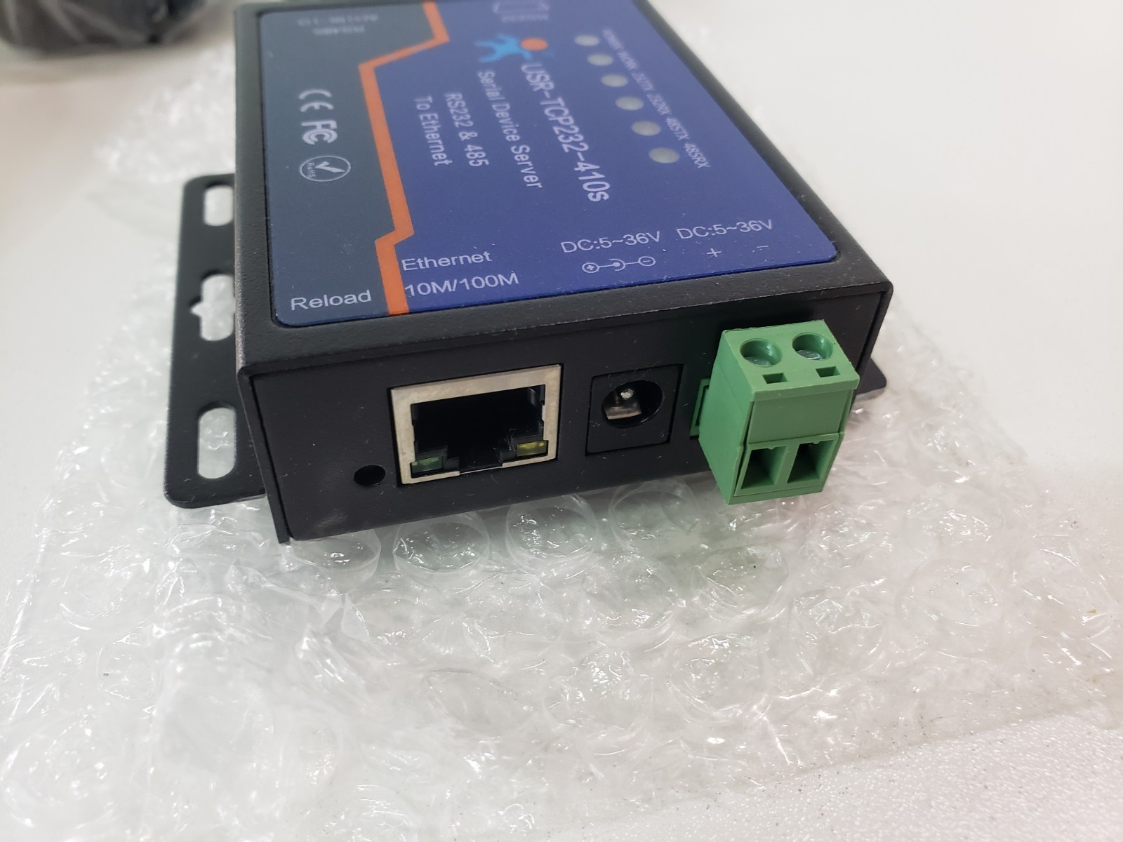 UNUSED - USR-TCP232-410S Serial Device Server Ethernet