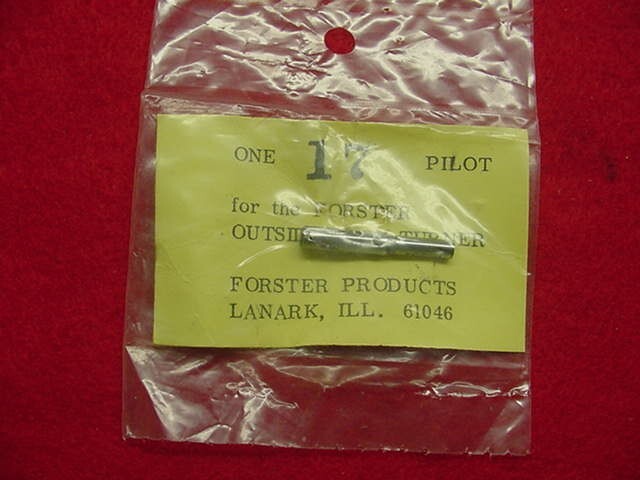 Forster Products- .17 - Outside Neck Turner Pilot - New !!