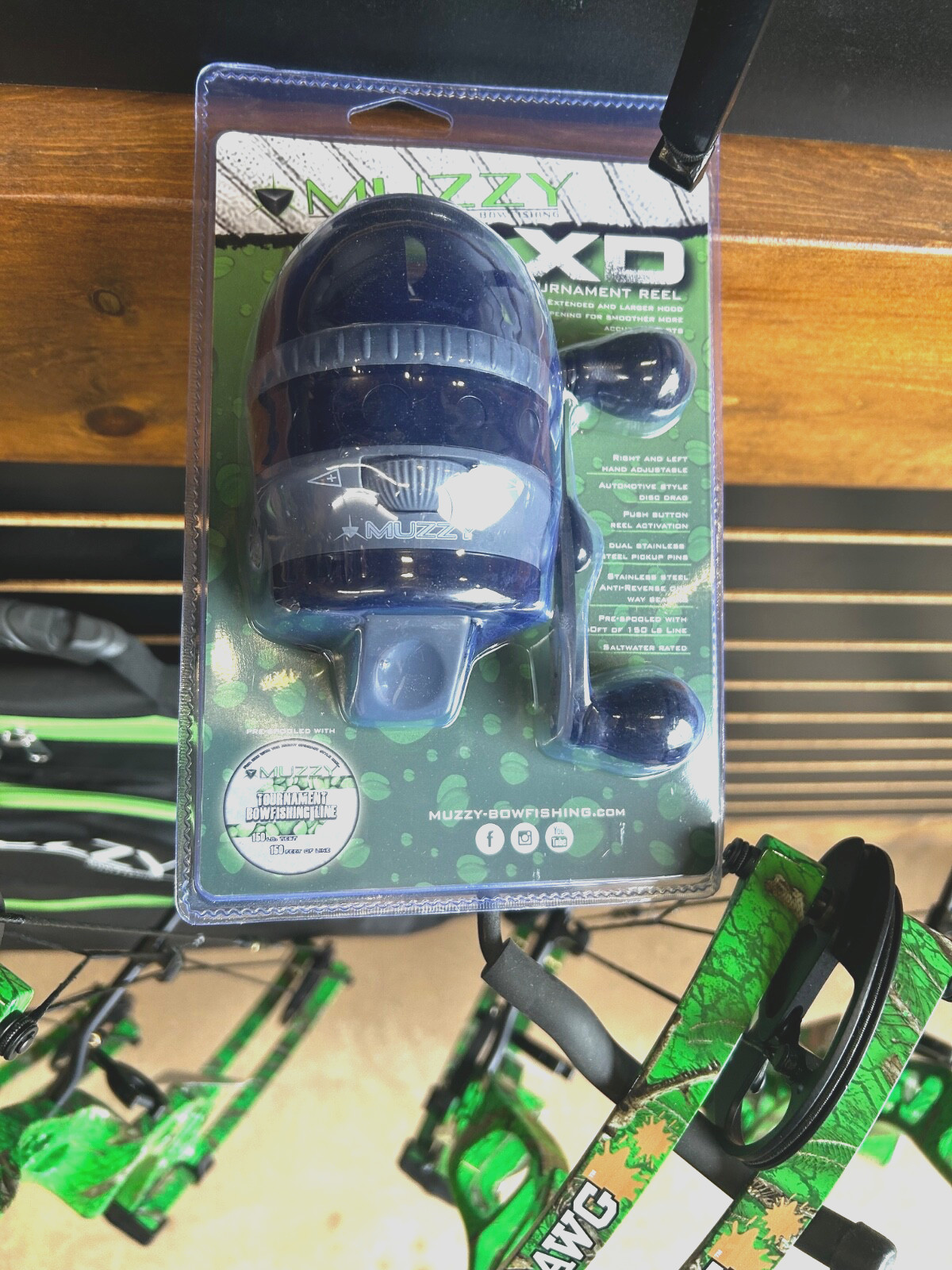 Muzzy Bowfishing Tournament Reel