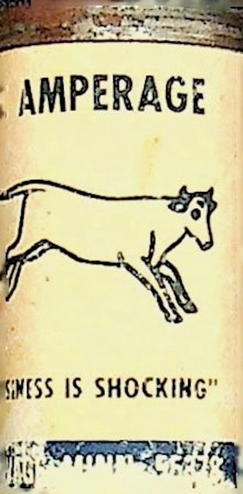 1960s SUPER MATIC BATTERY SHOCKWAVE COW KICK SAVAGE MINNESOTA C SIZE - A-19