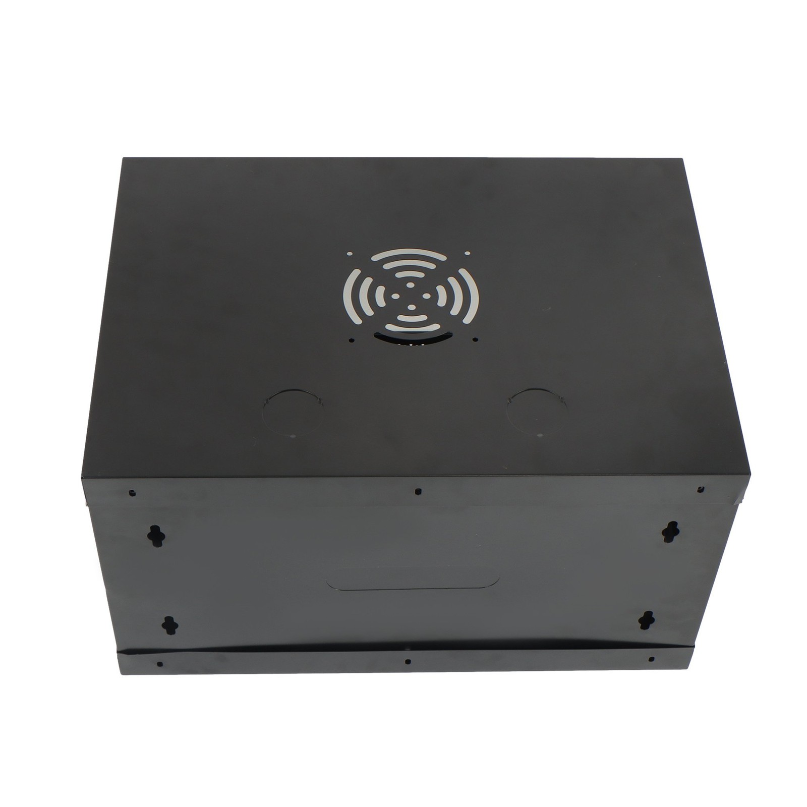 6U Wall Mount Network Cabinet 15.5in Deep with Lock for Data Center Rack"