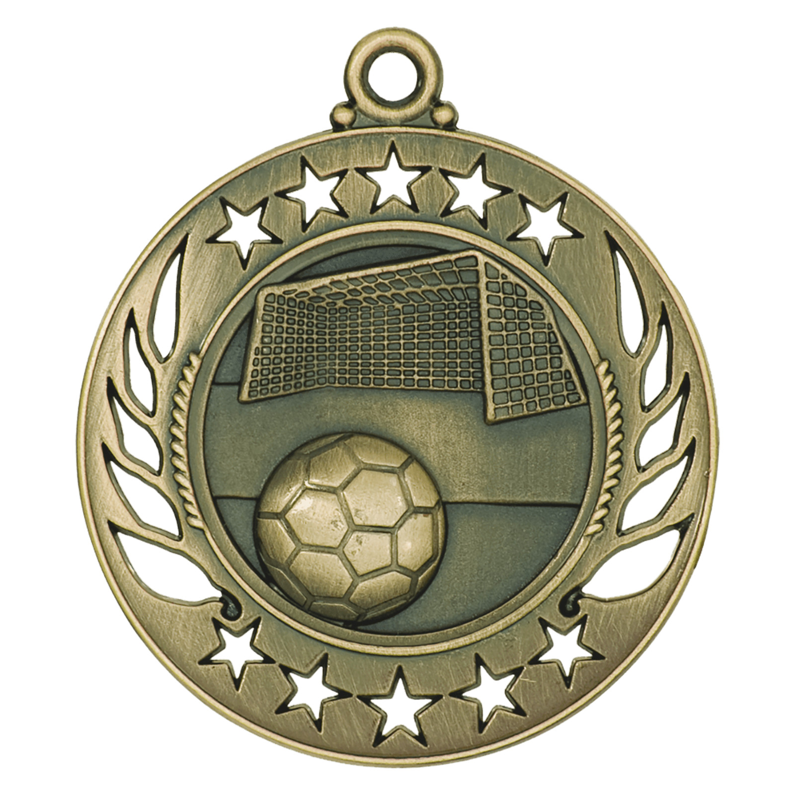 2.25" Soccer Gold Medal Personalized Free