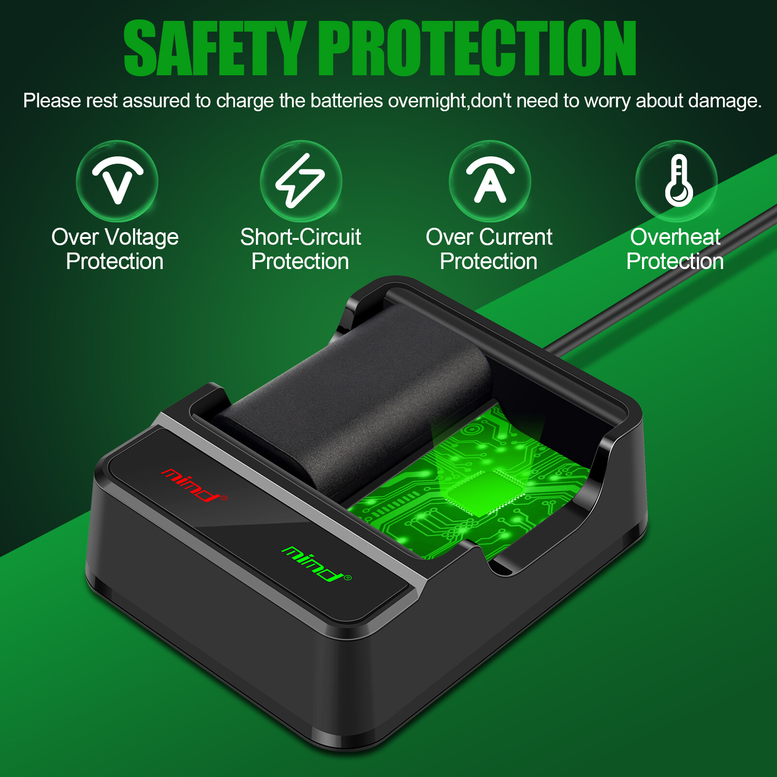Rechargeable Battery Pack For XBox One X/S Series X/S Controller & Charger Cable