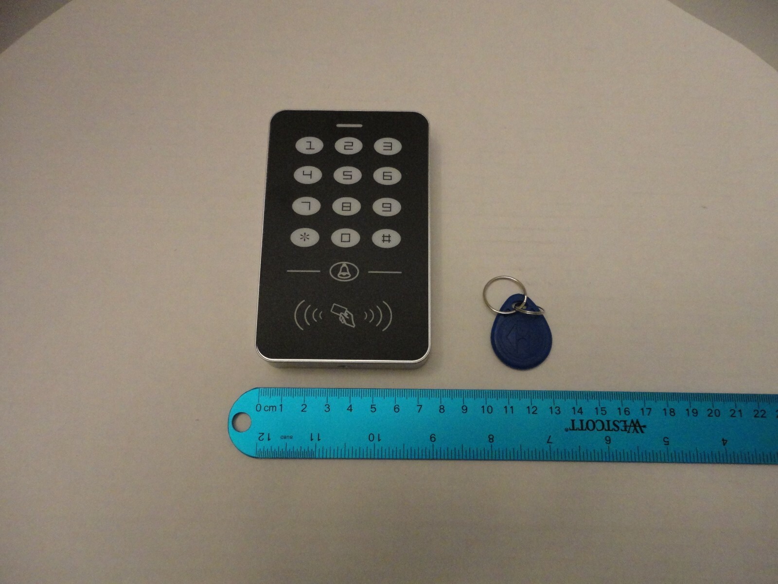Electric Doorbell Access Control System Keypad Keyfob PIN Pad Code Entry Gate A1