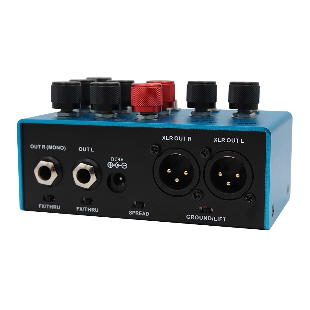 Pre-amp Simulator Power Amp Simplifier Mosky Bright Flame DI Box Effect Pedal