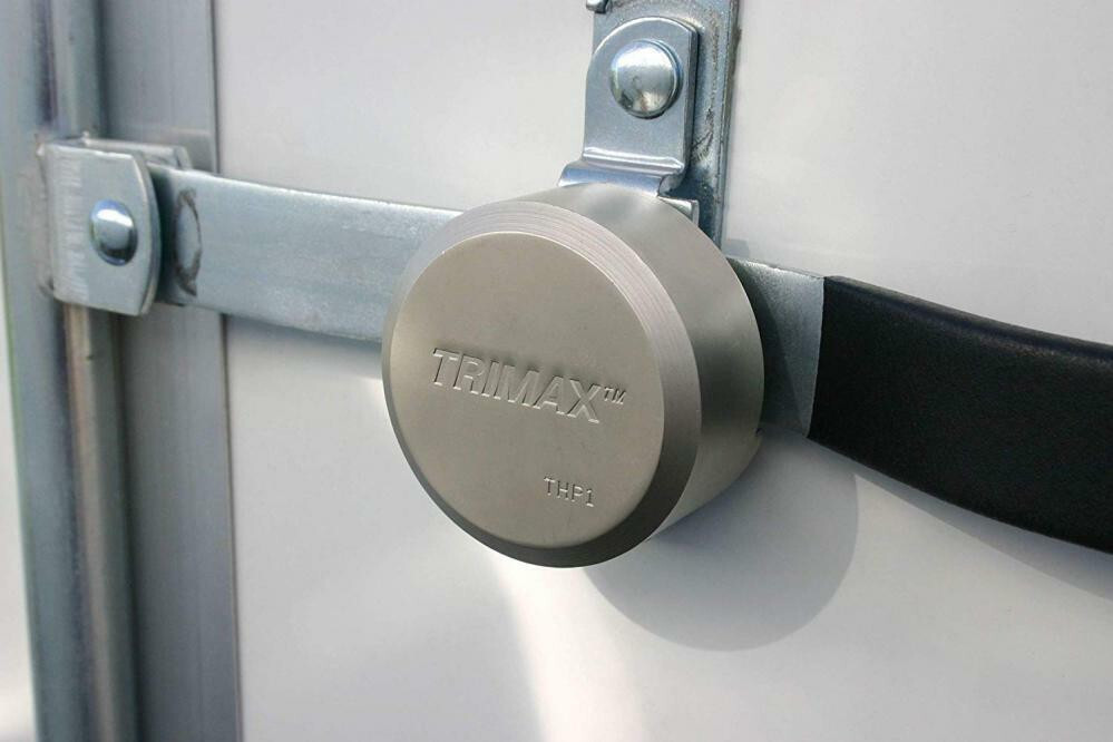 TRIMAX XL Hockey Puck Style Locks Trailer Toy Box Utility Shed Work Box THPXL