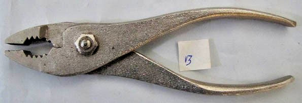 Vintage  6"  Drop Forged Slip Joint Pliers - Made in Japan Nice Clean
