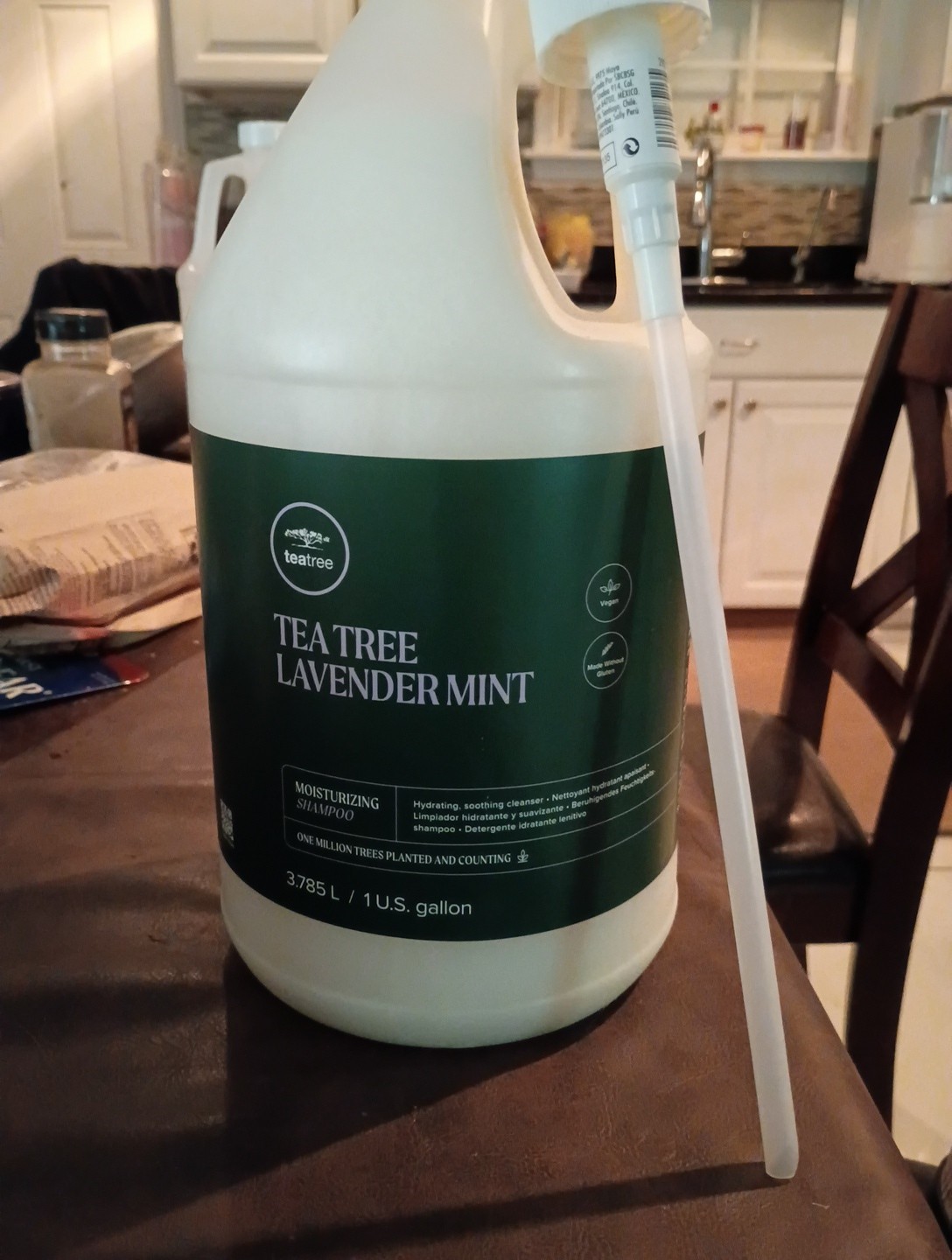 Paul Mitchell Tea Tree Lavender Mint Moisturizing Shampoo Gallon Size
