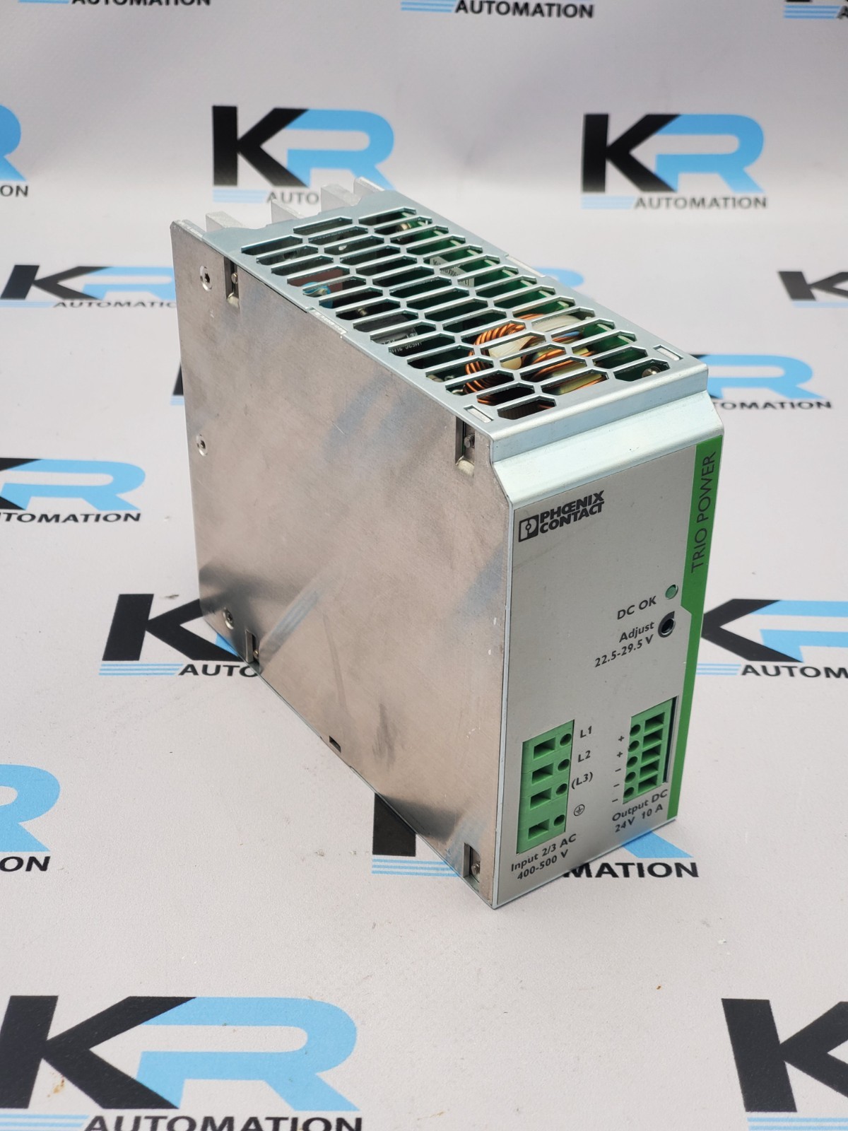 *LOT OF 2* Phoenix Contact TRIO PS/3AC/24DC/10 Power Supply