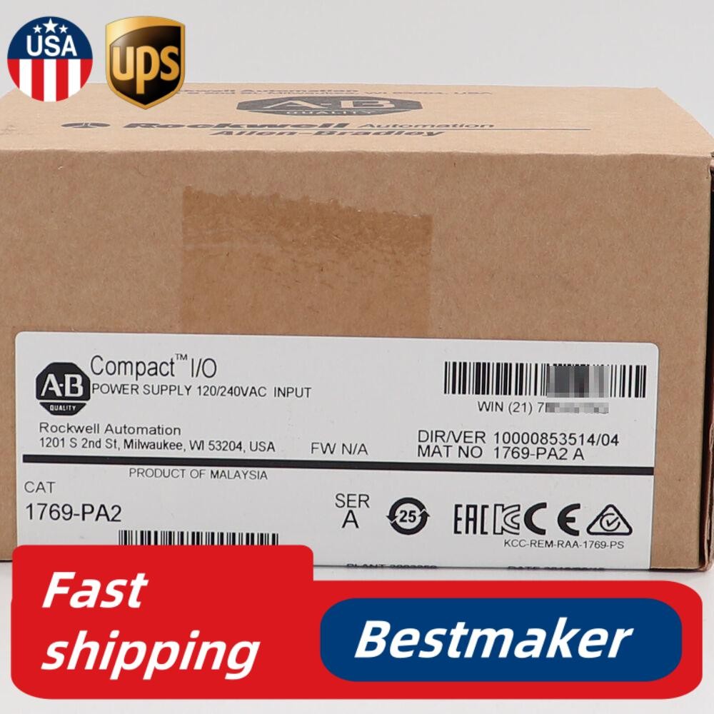Allen-Bradley 1769-PA2 CompactLogix AC Power Supply Factory Sealed NEW