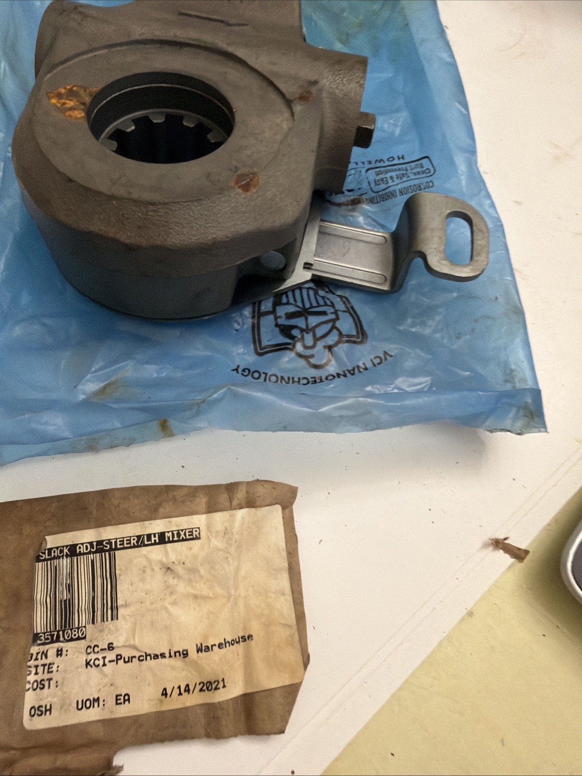 Oshkosh/ Haldex 3571080 LH Slack Adjuster