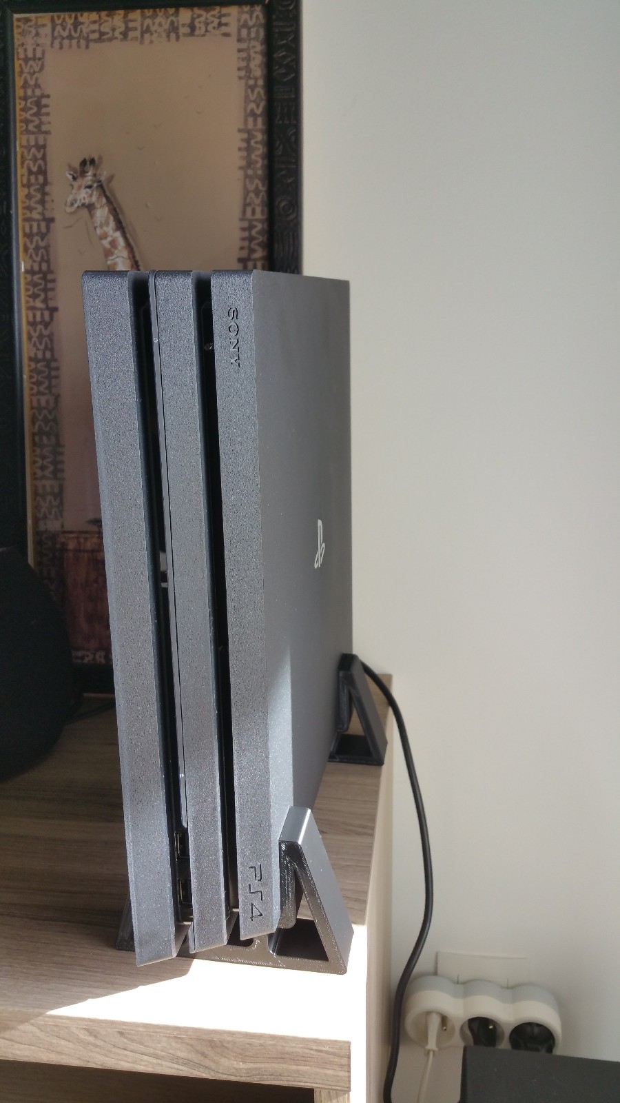 Low Profile PlayStation 4 Pro Stand - Vertical Stand for PS4 Pro Console