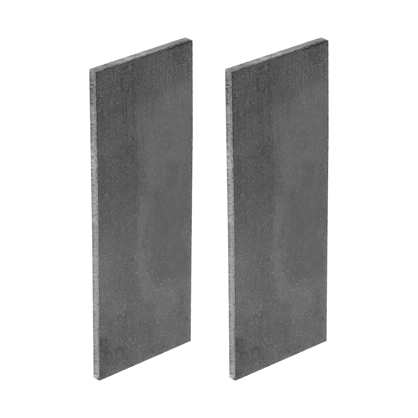 E52100 Steel for Knife Making Steel, 2 Pack 4" x 1-1/2" x 1/8" Steel Flat Bar