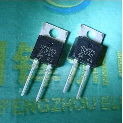 2PCS RHRP1560 MUR1560G 15A 600V Hyperfast Diode TO-220 Original ON