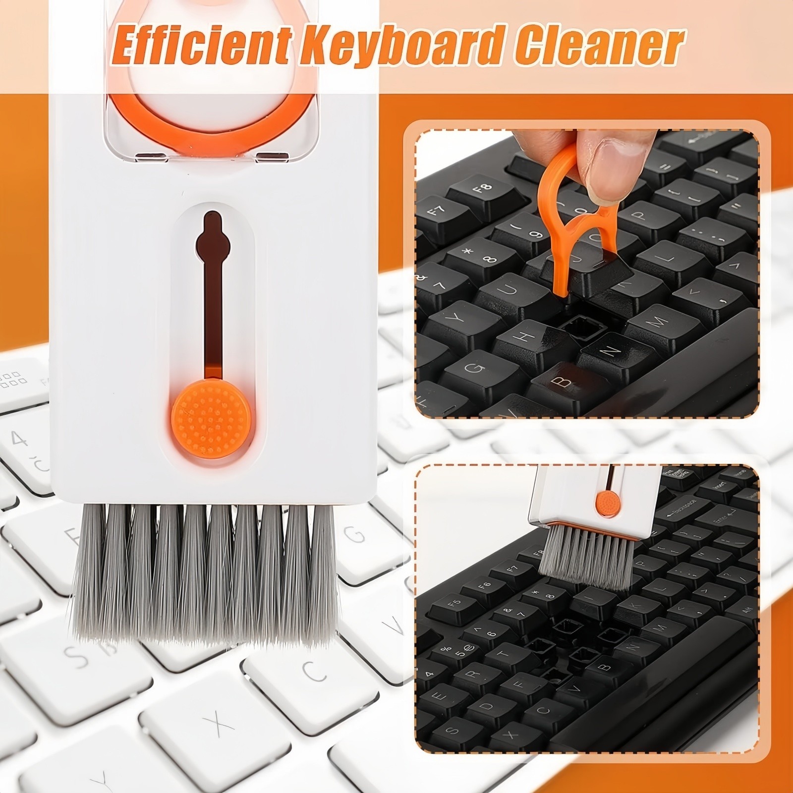 11 in 1 Keyboard Cleaning Kit Screen Brush Earphone Cleaner Dust Tool for Laptop