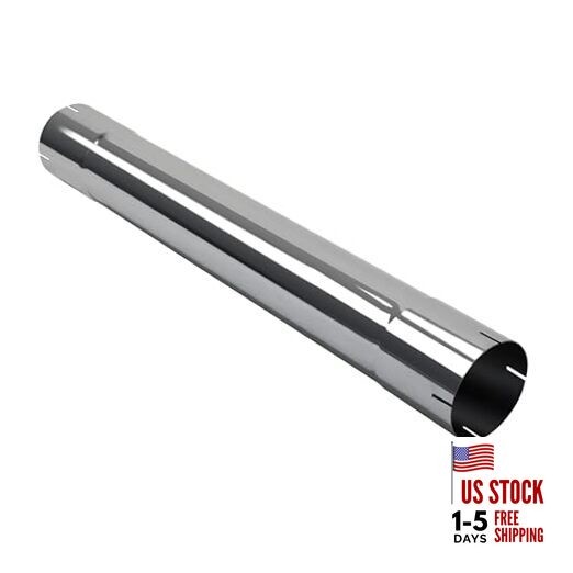 5" Muffler Replacement Pipe Stainless Steel Straight Exhaust Pipe 30" 5 Inch