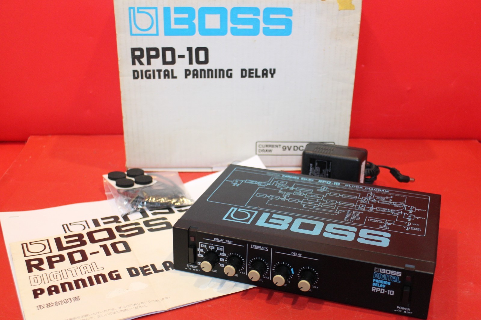 USED BOSS RPD 10 Panning  Delay Delay Machine U3040 260716