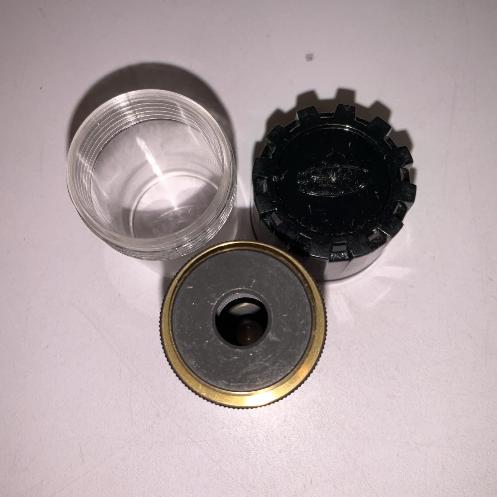 Olympus Tokyo M50 0.65 Microscope Objective Lens Japan w/ Original Case