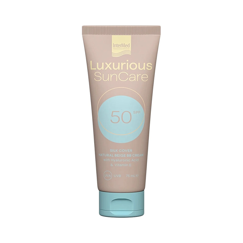 INTERMED Luxurious Sun Care Silk Cover Natural Beige SPF50 75ml