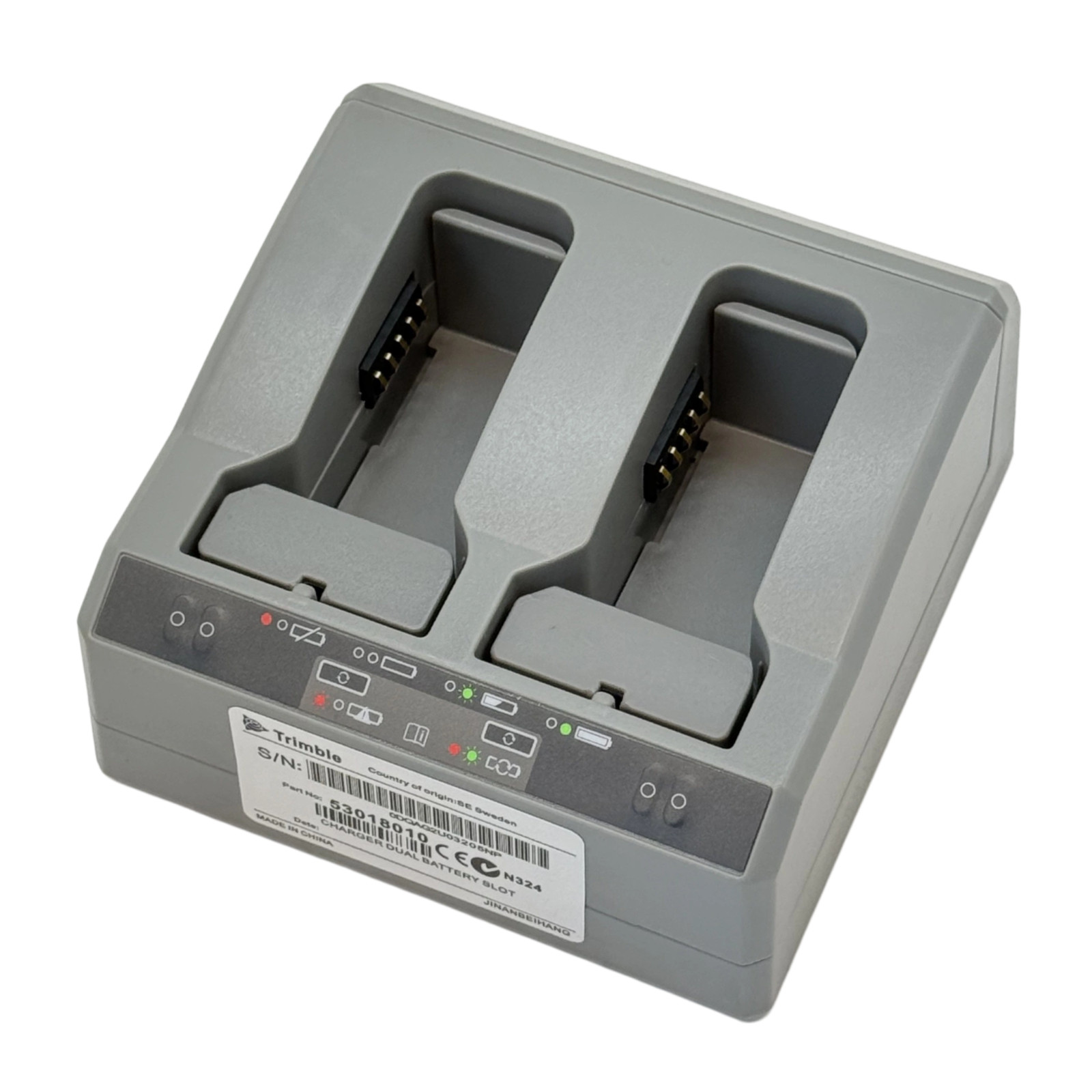 New Trimble Dual Slot Two Slot Charger For Trimble GPS S8/S6 R10 Battery