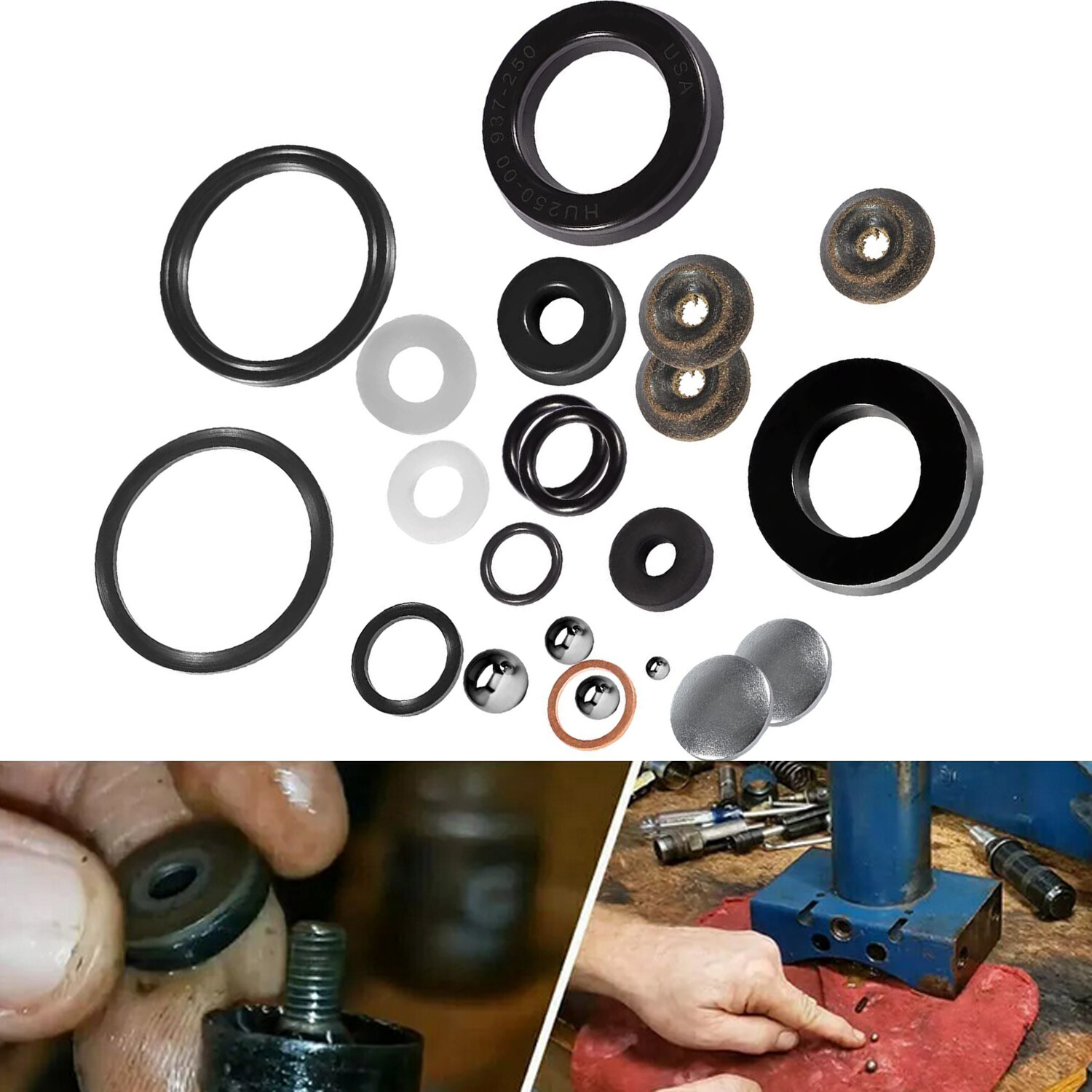 Floor Jack Seal Repair Kit for Lincoln Walker Model 93642 All Series B C E 2 Ton