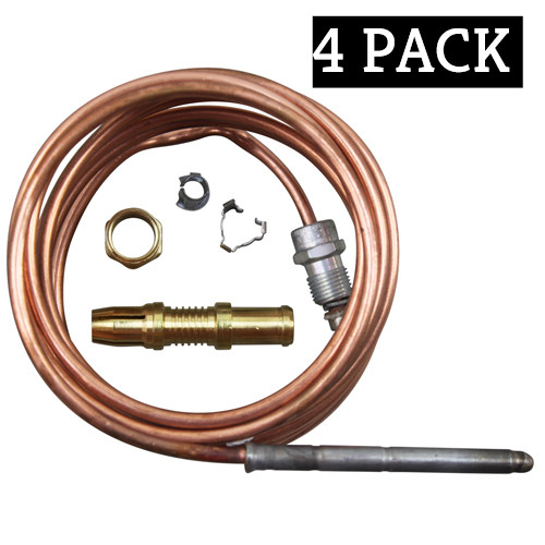 4 pcs 72" THERMOCOUPLE, BAKERS PRIDE M1296X  M1296A  DCS 13007-2 GARLAND 1920401