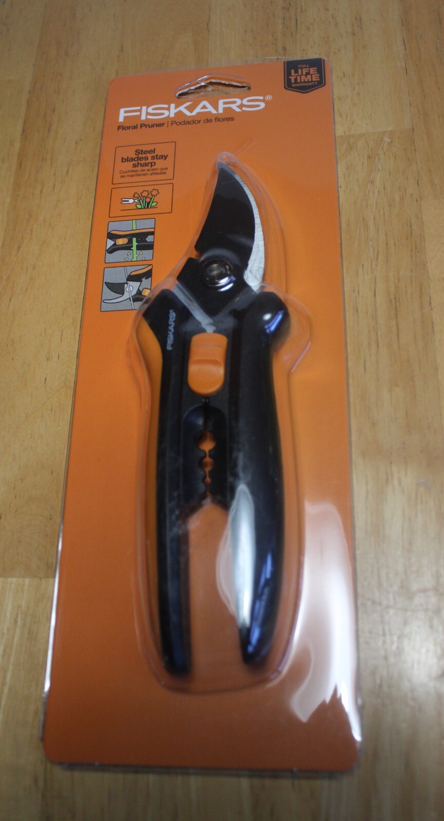 Friskars Floral Pruner steel blade 7.5" (57)