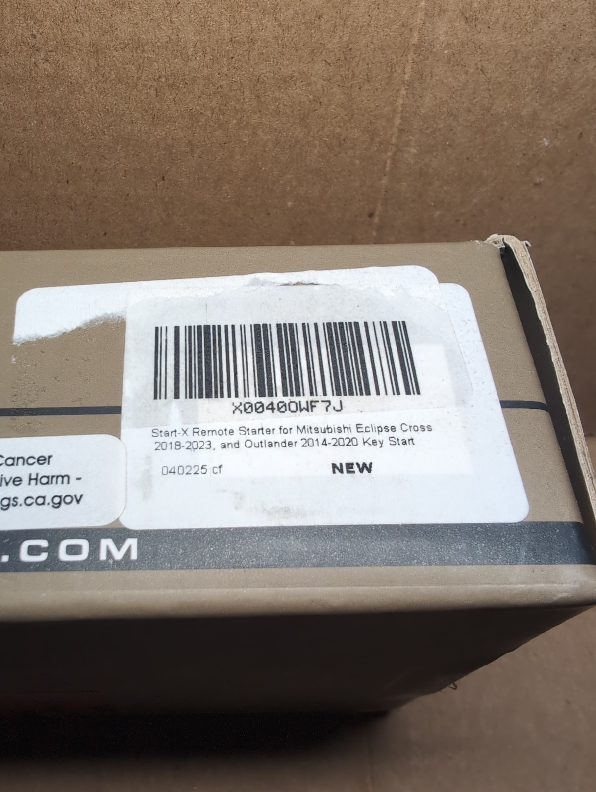Start-X Remote Starter MITSUBISHI ECLIPSE CROSS (18-23) OUTLANDER (14-20) Key