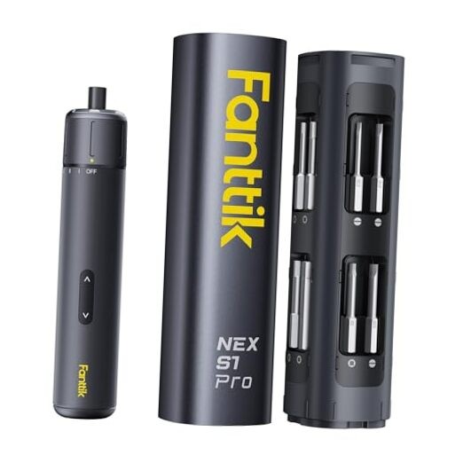 S1 Pro Electric Screwdriver, Power Screwdriver with16 S2 Steel Bits, 3 Torque
