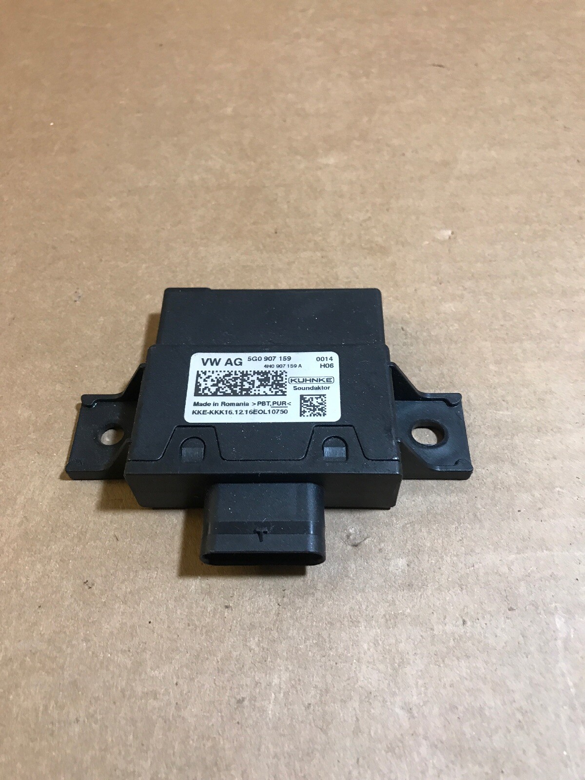 2014-2017 VOLKSWAGEN GTI IMPACT CONTROL MODULE OEM 5G0907159