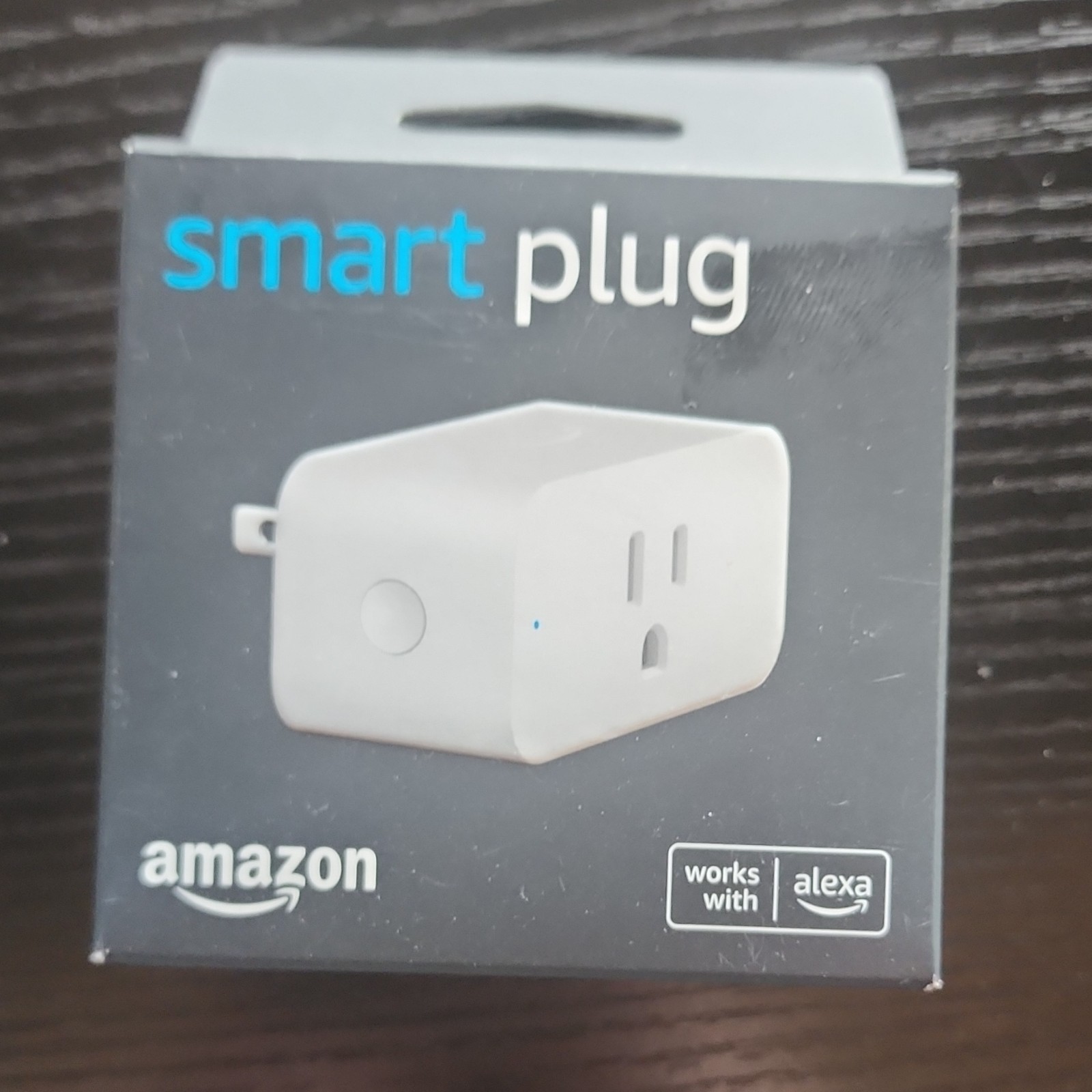 Amazon Smart Plug Wi-Fi Alexa Compatible Single Outlet Indoor Use White C2YY37