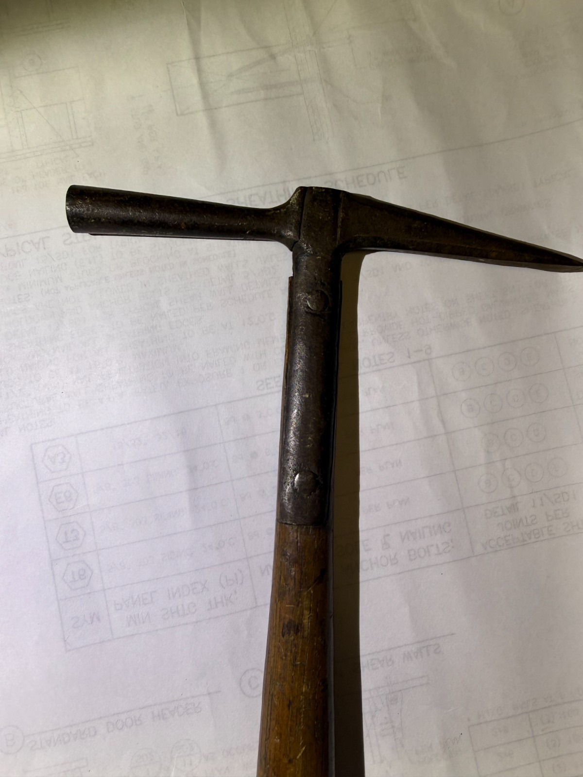 vintage upholstery hammer Strap handle