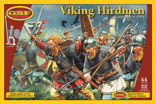 Gripping Beast Plastics - GBP01 Viking Hirdmen - Hail Caesar SAGA & Swordpoint