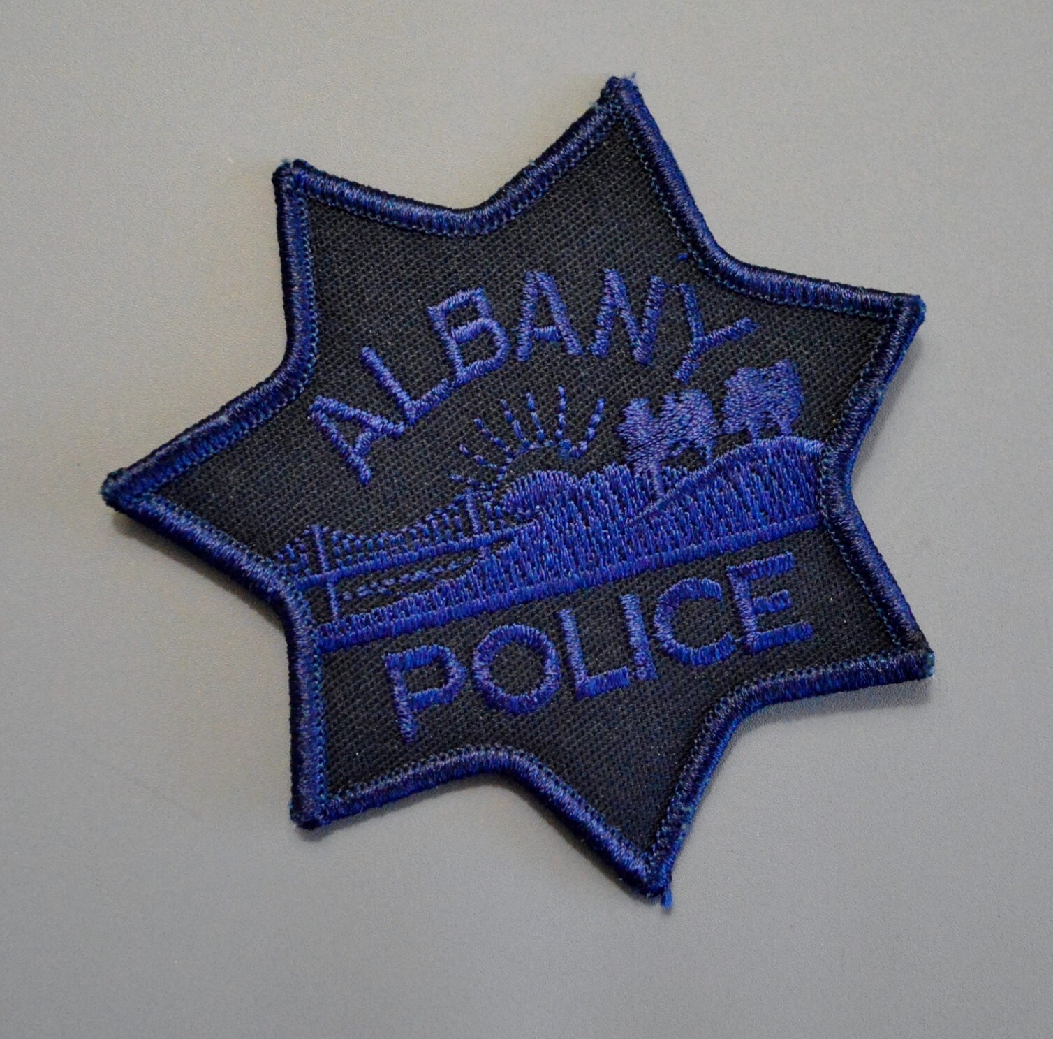 Albany California Police Subdued Patch #4 ++ Mint Alameda County CA