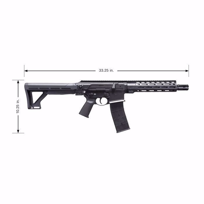 Umarex T4E TC 68 Paintball Woodsball FSR MagFed HPA/CO2 Rifle 20rd .68cal Black