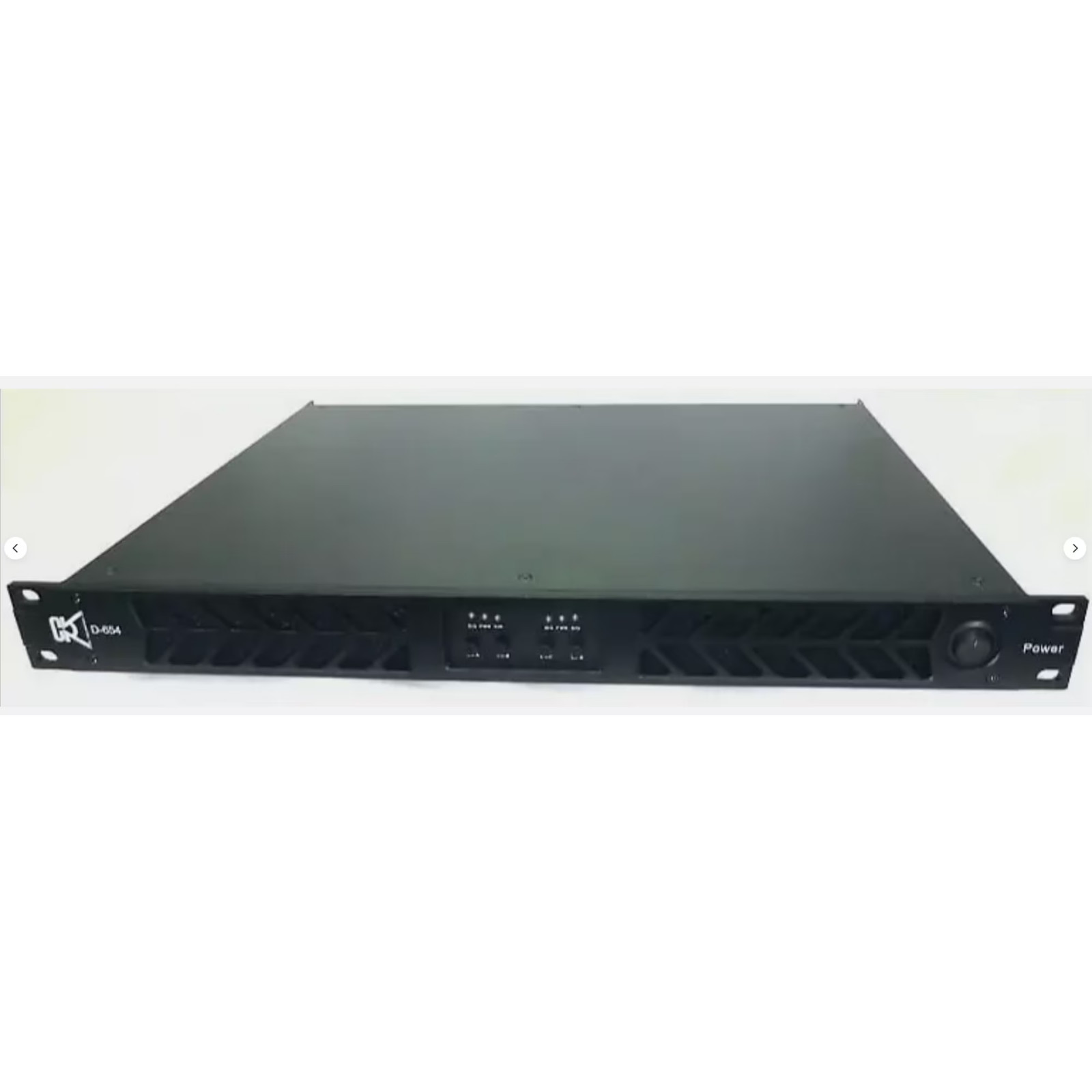 CVR D-654 Black Lightweight Digital Power Amplifier Class D for Live Sound