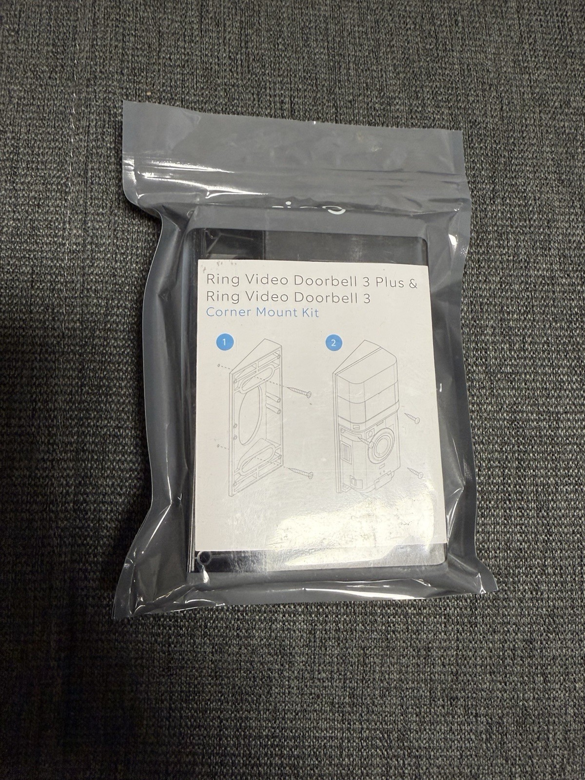 Corner Kit for Ring Video Doorbell 3 & Ring Video Doorbell 3 Plus Video Doorbell