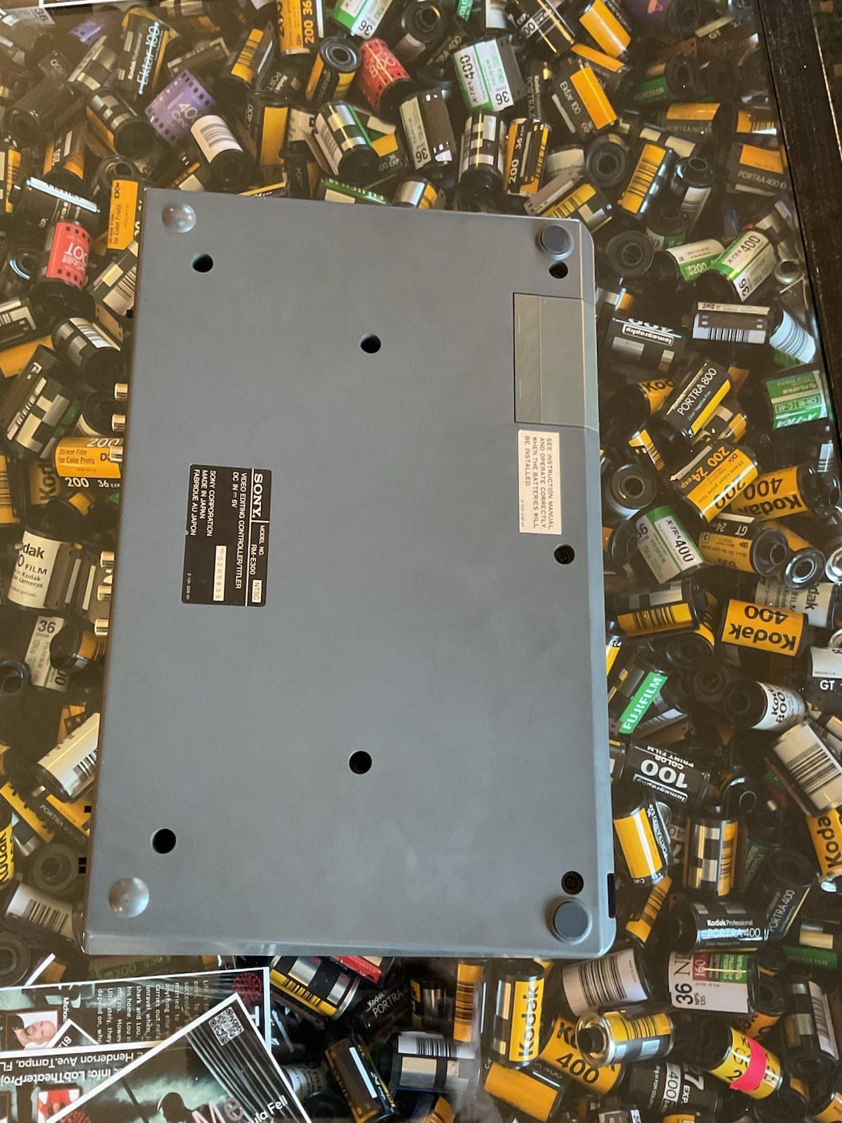 Sony RM-E300 Video Editing Controller Titler Computer Production Tool