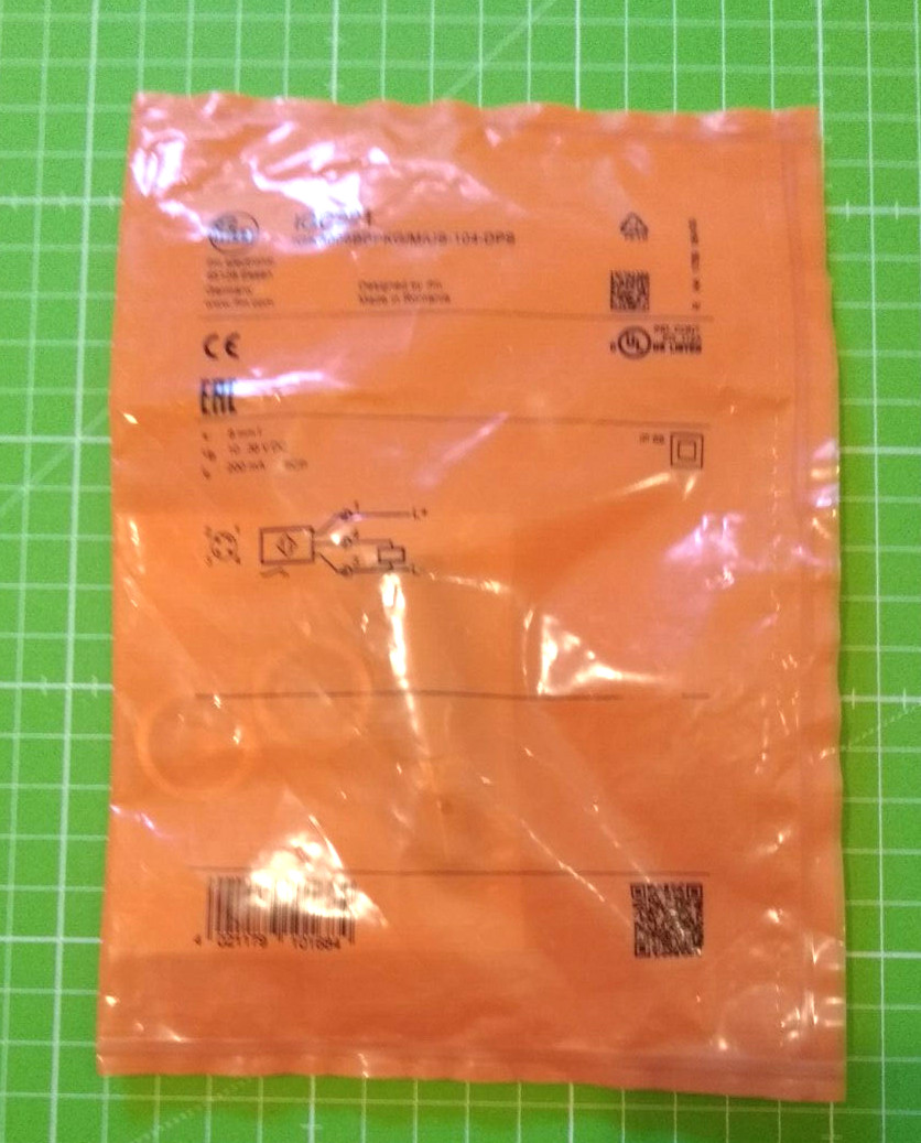 IFM Inductive Sensor IGC221 IGK3008BBPKG/US-104 New/Original Packaging, 4021179101684
