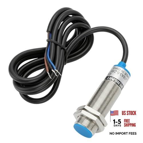M18 Inductive Proximity Sensor Switch PNP Normally Open,DC 10 LJ18A3-5-Z/BY